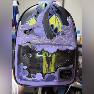 Loungefly Mali lenticular mini backpack